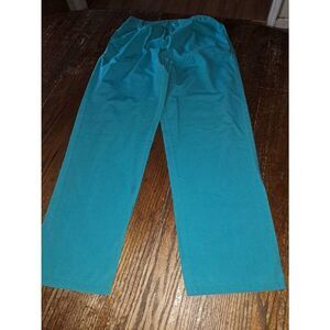 Medium 10/12 MHD Scrubs Elastic Waist Pull On Scrub Pants with Pockets Nursing